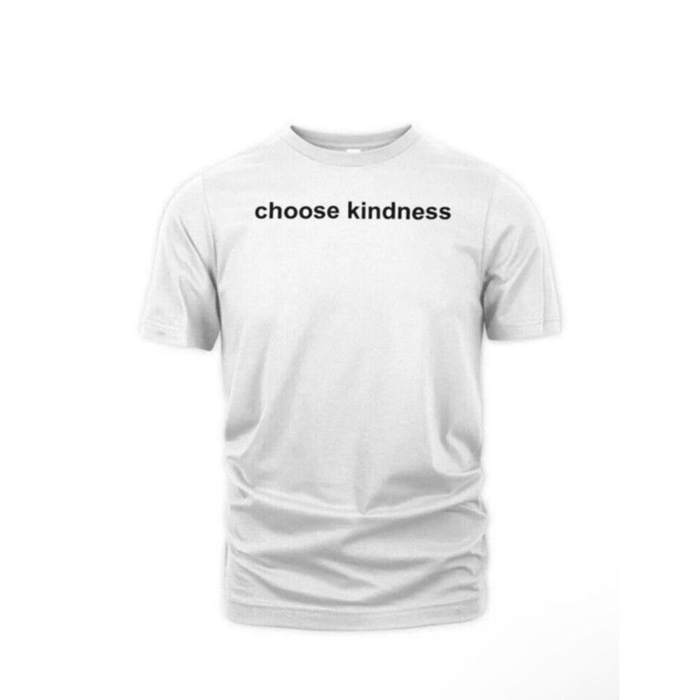 QE Queer Eye T-shirt‎ Large Choose Kindness Cast White 100% Cotton NWT